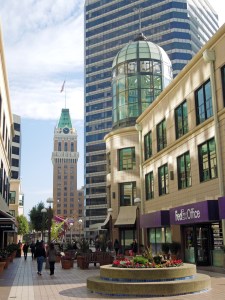 City Center with Tribune Bldg